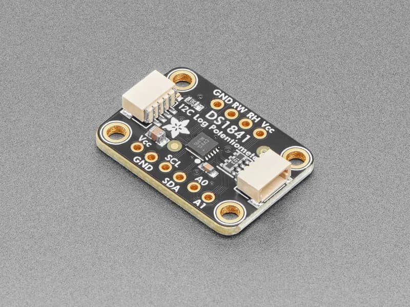 Adafruit DS1841 I2C Цифровой потенциометр 10K - STEMMA QT / Qwiic
Потенциометры
