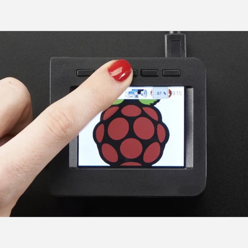 Пакет лицевой панели и кнопок для 2.4 PiTFT HAT — Raspberry Pi A+