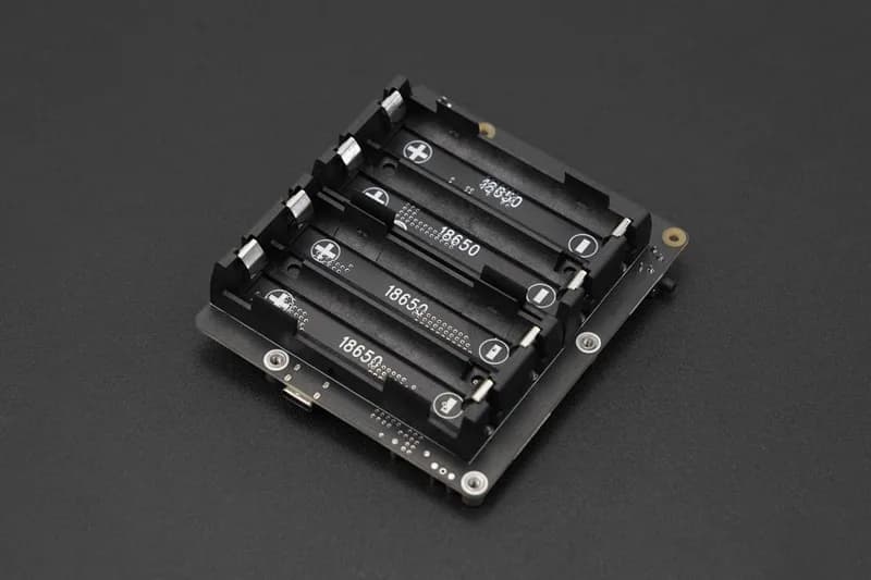 Raspberry Pi 5 18650 Батарейный ИБП HAT (5.1V 5A)