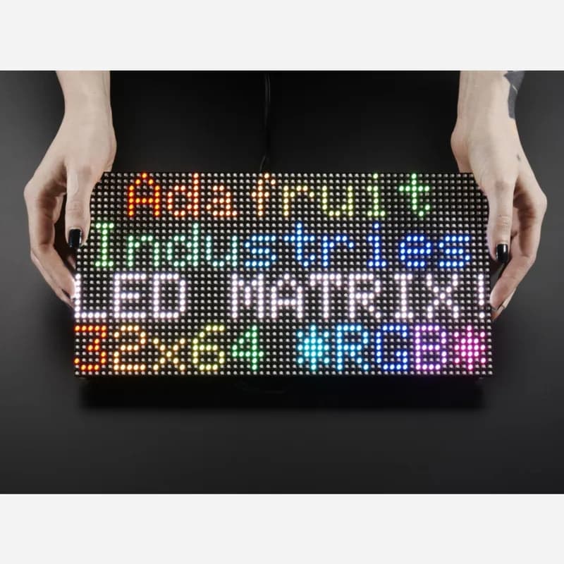 Светодиодная матрица RGB 64x32, шаг 5 мм