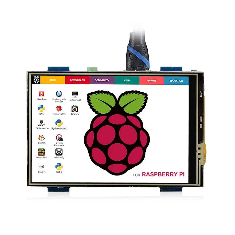 3,5-дюймовый сенсорный монитор с разрешением 480 x 320 для Raspberry Pi