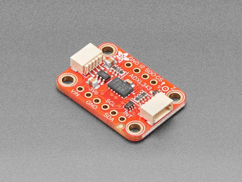 ADXL343 Трехосевой акселерометр (+-2g/4g/8g/16g) с I2C/SPI — STEMMA QT / Qwiic