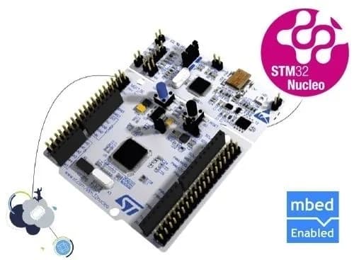 Плата разработки STM32 Nucleo для серии STM32 F4 - с микроконтроллером STM32F401RE, поддерживает Arduino