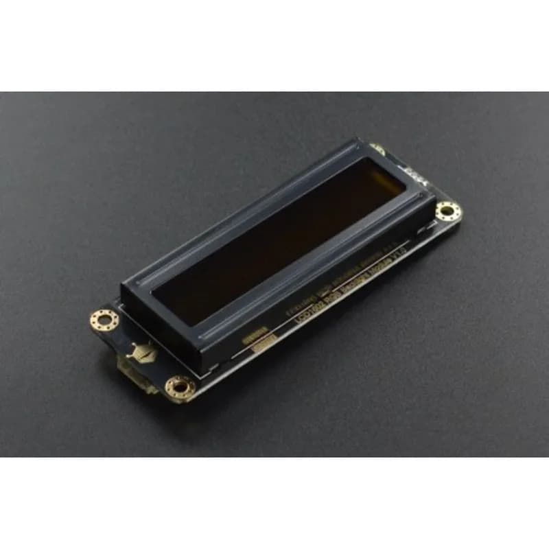 Gravity: ЖК-дисплей Arduino I2C 16x2 со шрифтовым RGB-дисплеем (черный)
