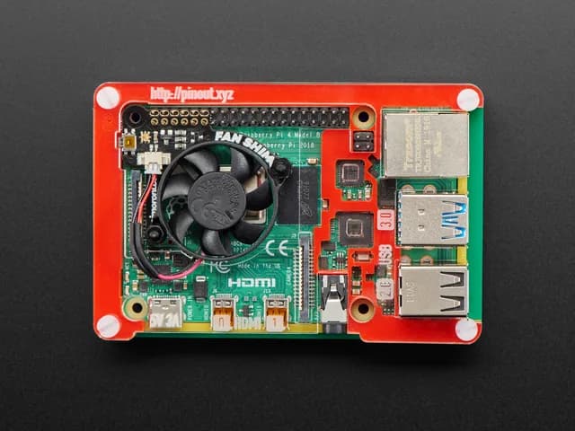Прокладка вентилятора Pimoroni для Raspberry Pi