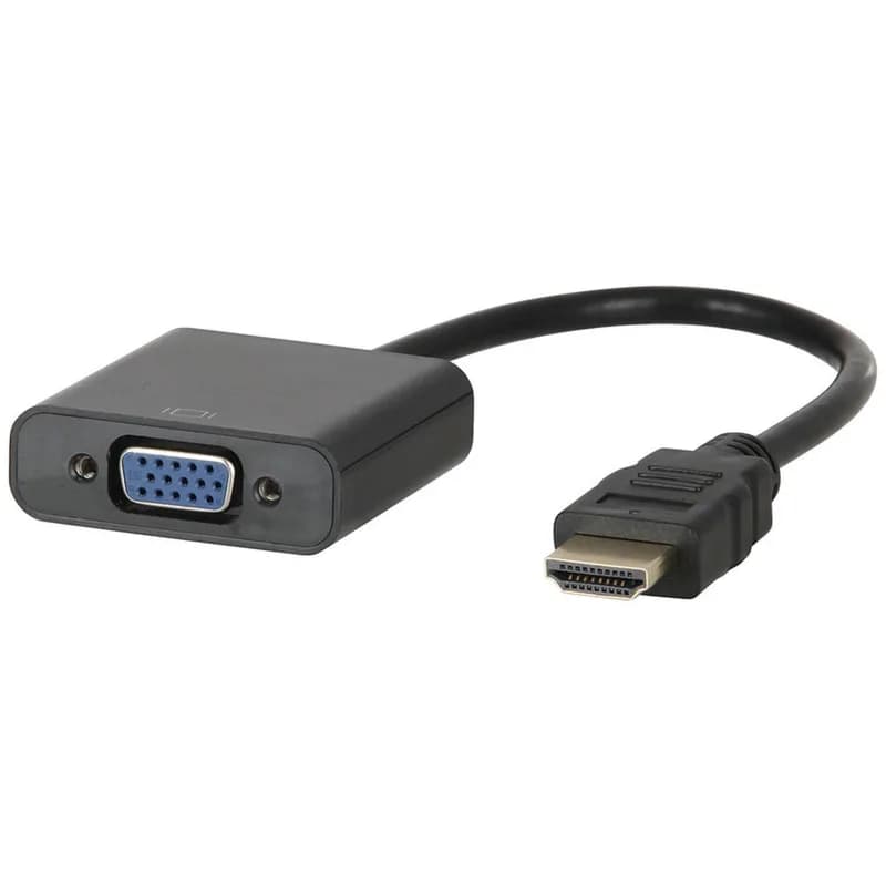Конвертер HDMI в VGA + стереоаудио