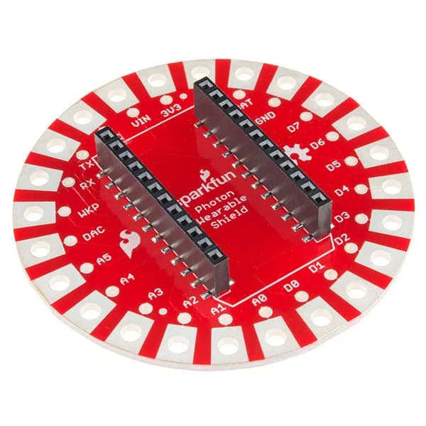 Носимый щит SparkFun Photon