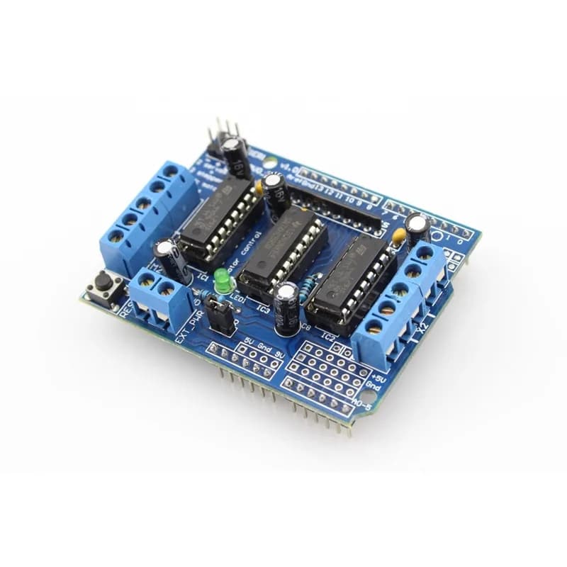 Четырехканальный моторный щит для Arduino