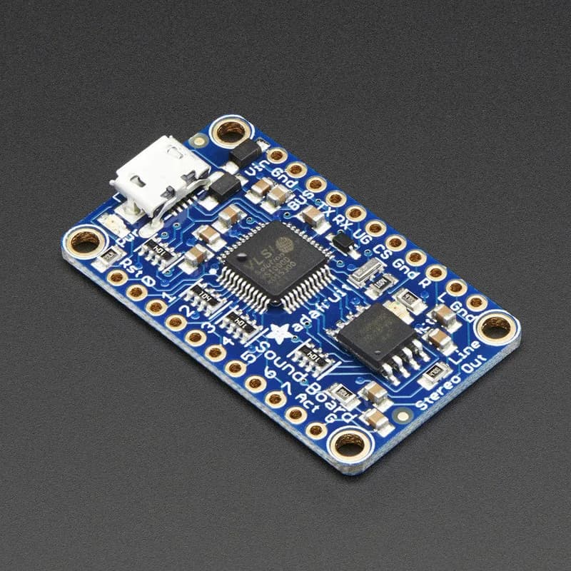 Мини-звуковая плата Adafruit Audio FX — триггер WAV/OGG