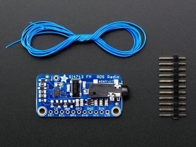 Стерео FM-передатчик Adafruit с разъемом RDS/RBDS — Si4713