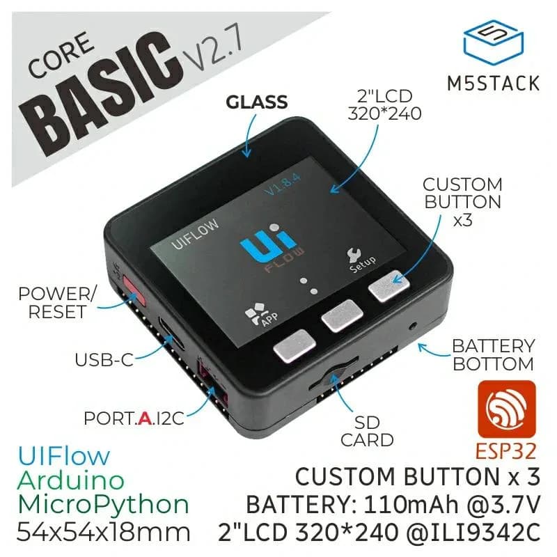 M5Stack Базовая версия 2.7