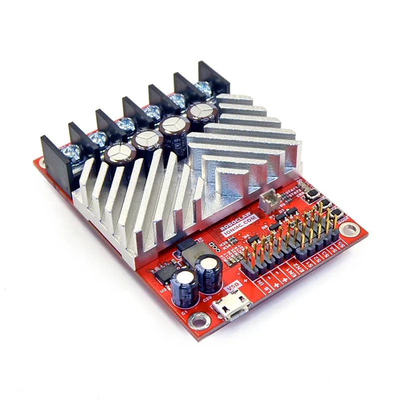 Контроллер двигателя RoboClaw 2x45A (V5E, контактный разъем ввода-вывода)