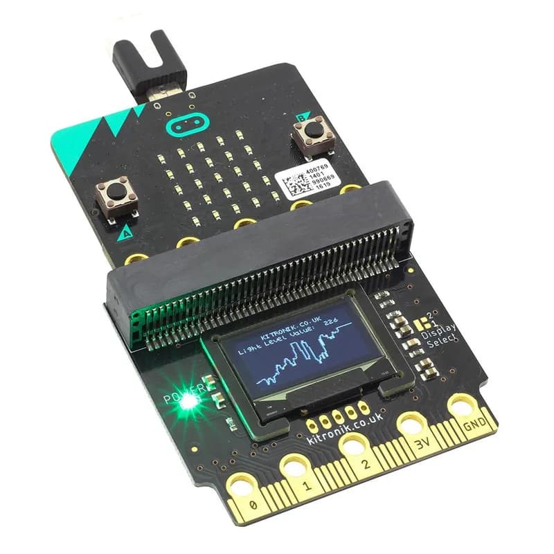 Kitronik :VIEW Graphics128 OLED дисплей 128x64 для BBC micro:bit