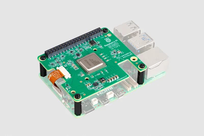 Raspberry Pi® AI HAT+ 26 TOPS