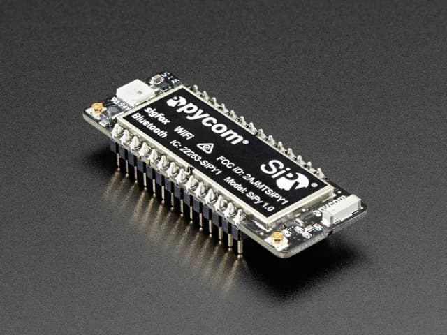 Pycom SiPy 1.0 — ESP32 WiFi и радио SigFox +22 дБм