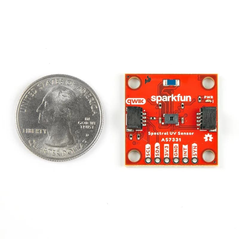 Спектральный УФ-датчик SparkFun - AS7331 (Qwiic)