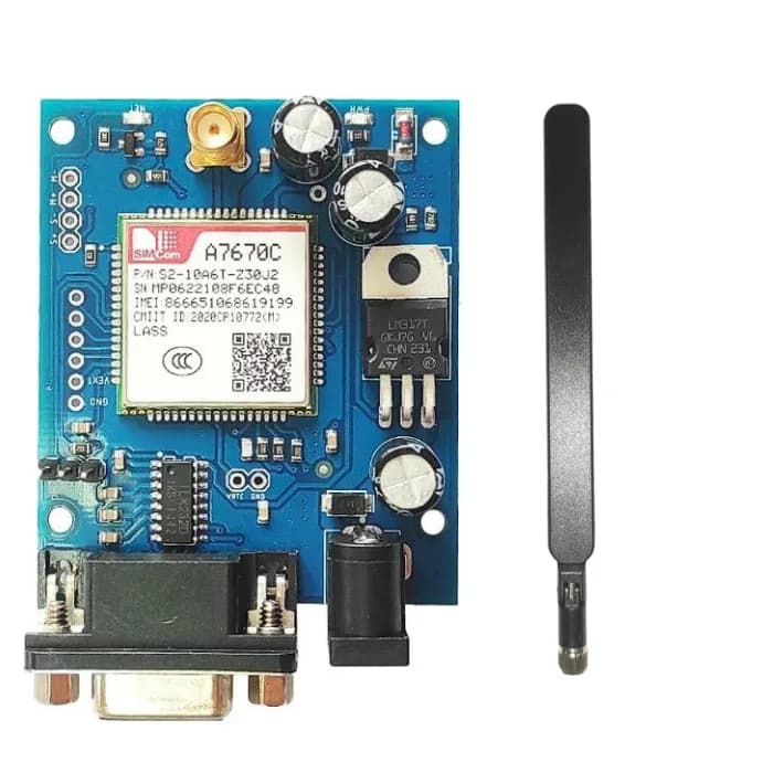 SIM7670C 4G LM137 с антенной (GSM 4G складной) - ADIY