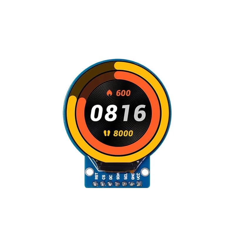 1,28-дюймовый круглый ЖК-модуль GC9A01 ЖК-дисплей 240x240