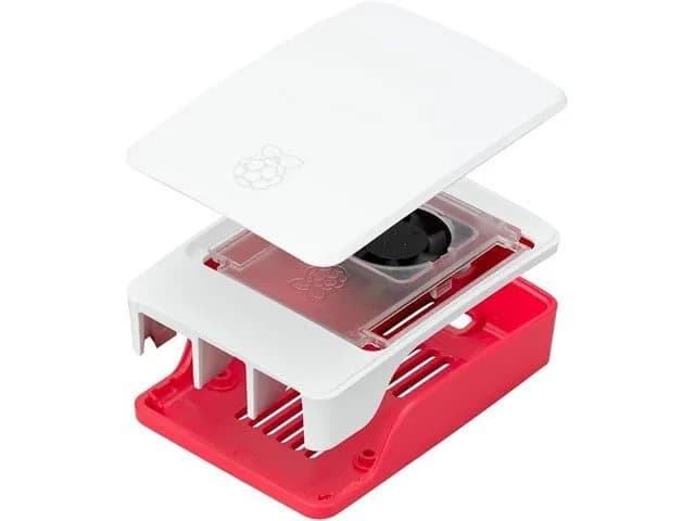 RASPBERRY PI 5B ENCL+FAN RW