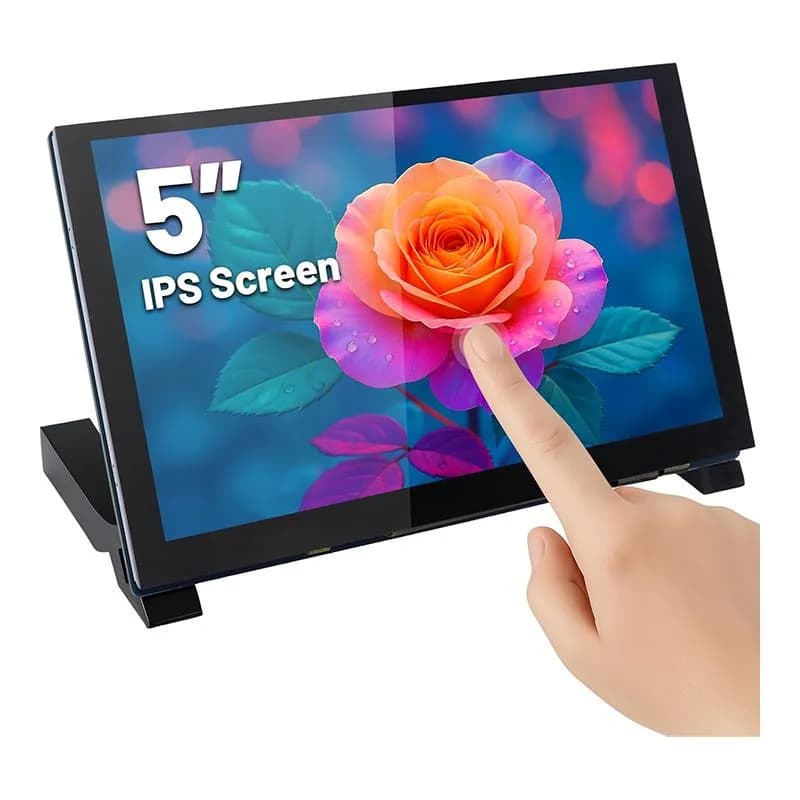 5-дюймовый сенсорный экран DSI IPS 800*480, совместимый с Raspberry Pi