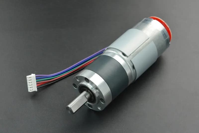 12V 184P Мотор-редуктор с энкодером