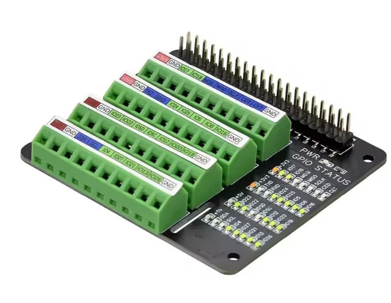 Плата расширения Raspberry Pi GPIO с винтовым разъемом