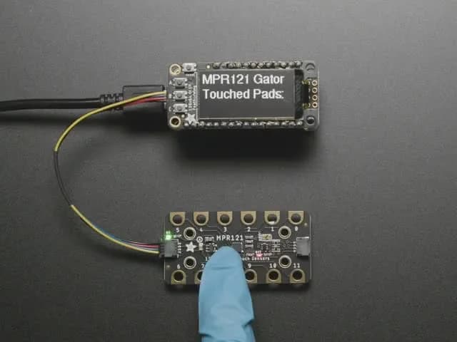 Adafruit MPR121 12-клавишный емкостный сенсорный датчик Gator Breakout