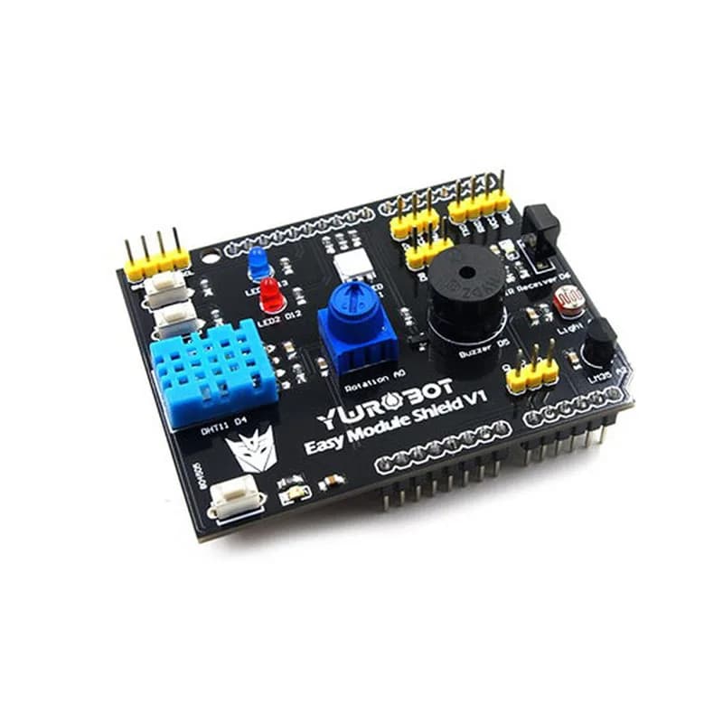 Многофункциональный DHT11 LM35 Простой модуль защиты температуры и влажности для Arduino UNO