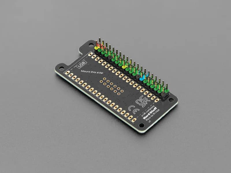 Конвертер Pico в Pi HAT X