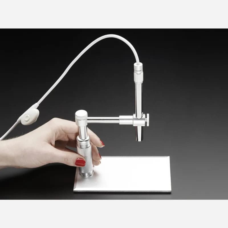Алюминиевый USB-микроскоп с прецизионным штативом