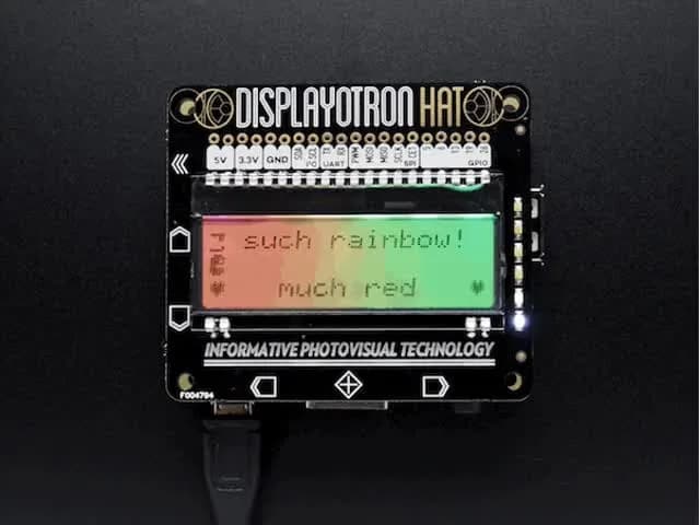 ШЛЯПА Pimoroni Display-O-Tron