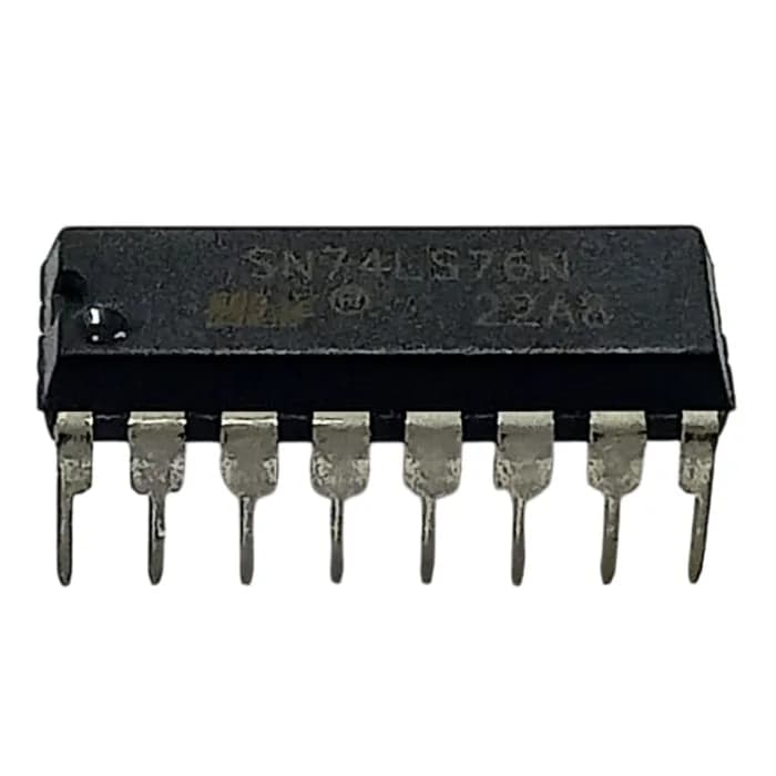 SN74LS76N IC Двойной триггер J-K с предустановкой и очисткой