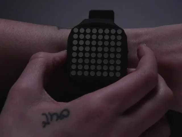 Набор часов TIMESQUARE DIY — с синей матрицей дисплея