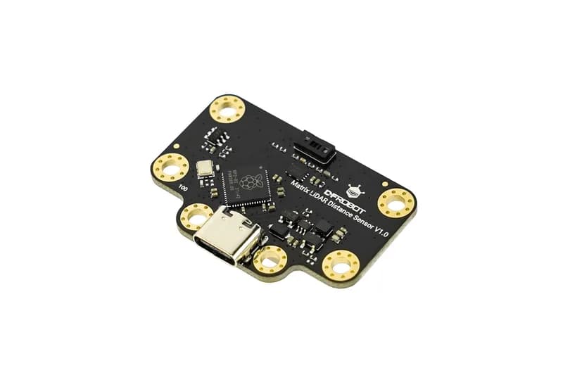 Матричный ToF 3D-датчик расстояния 8x8 (I2C и UART, диапазон 3,5 м, угол обзора 60)