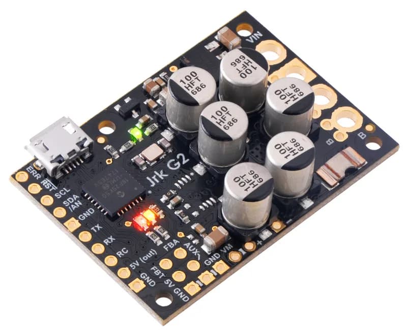 Jrk G2 24v21 USB-контроллер двигателя с обратной связью