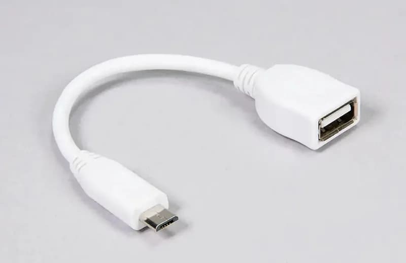 Raspberry Pi OTG USB AmicroB 8 см