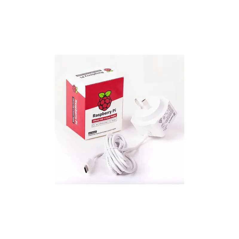 Блок питания Raspberry Pi USB-C 5В 15Вт (Белый)