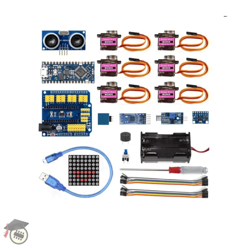 OTTO Набор для сборки «Сделай сам» гуманоид с Arduino Nano Every