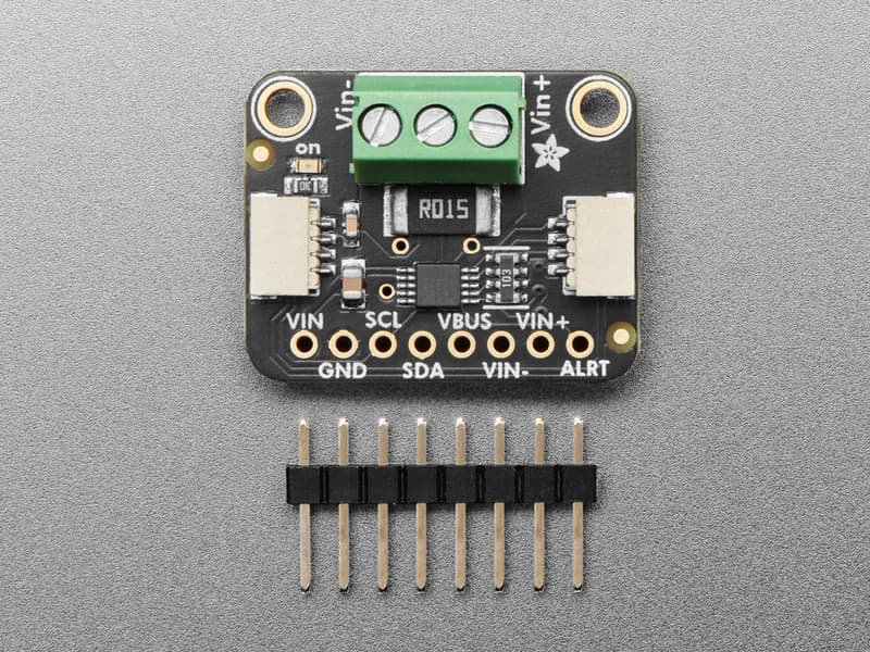 Adafruit INA228 - I2C 85 В, 20-битный монитор высокого или низкого напряжения STEMMA QT / Qwiic