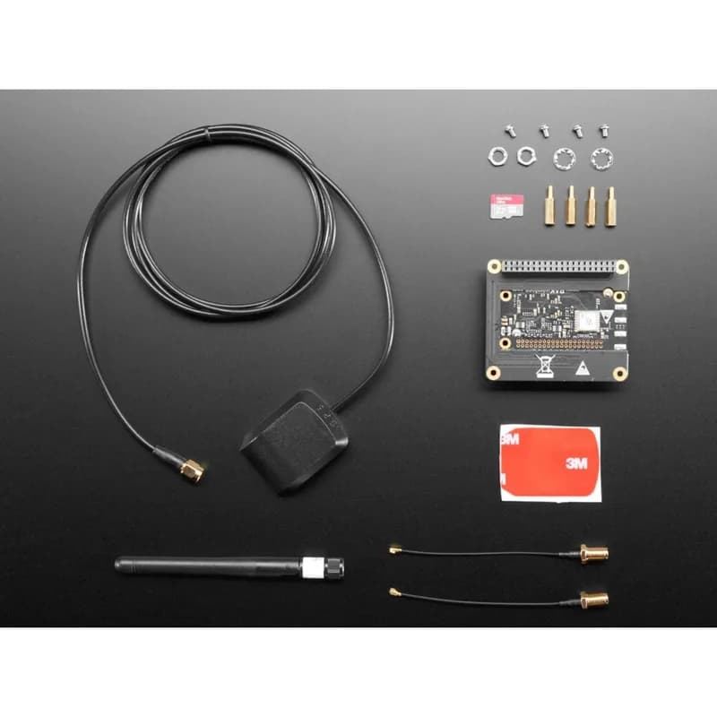 8-канальный шлюз LoRa HAT с антенной LoRa и GPS — SX1301 — Pi не входит в комплект