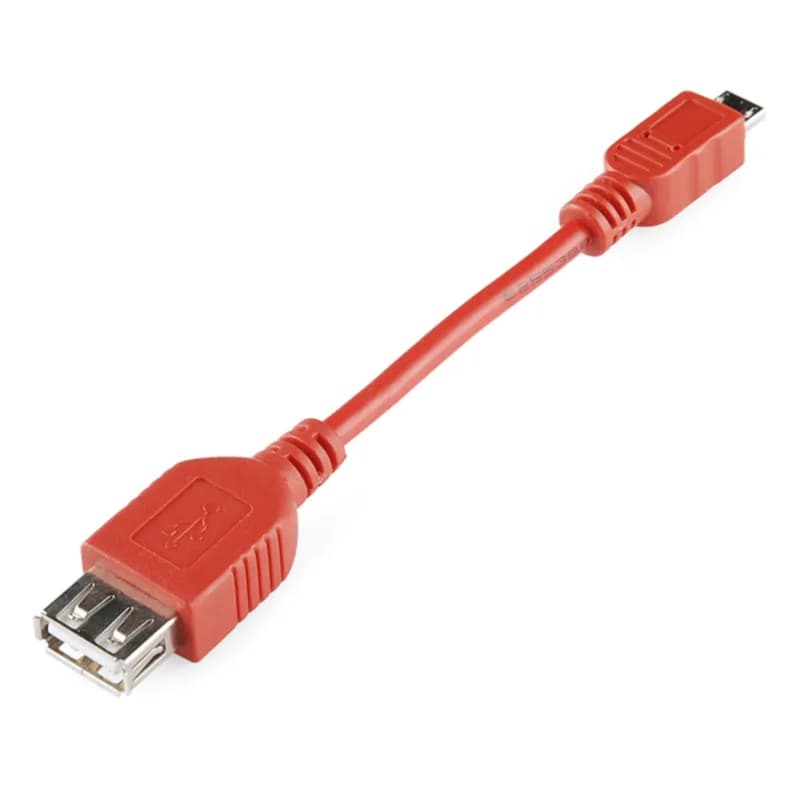 USB-кабель OTG — гнездо A к Micro A — 4