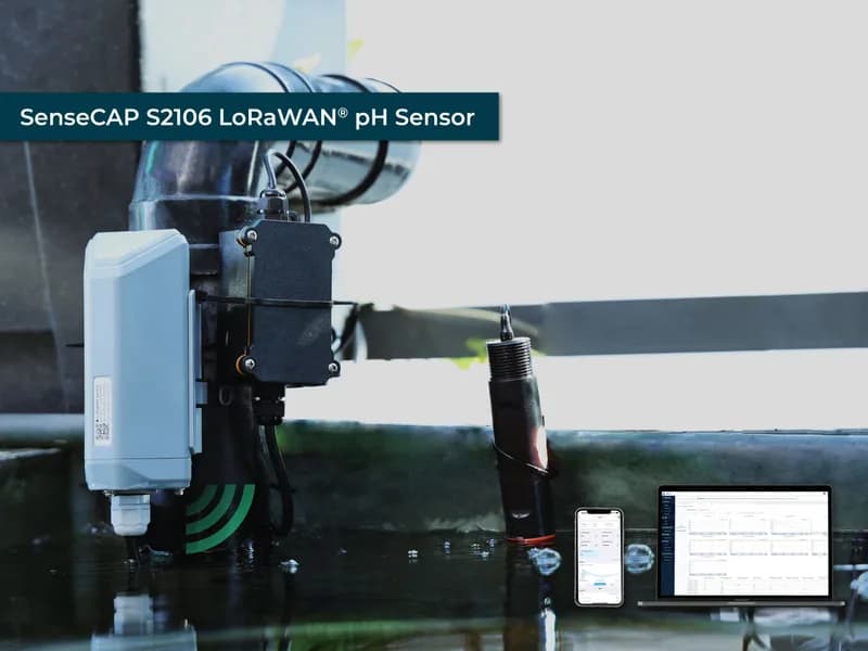 SenseCAP S2106 — Датчик pH LoRaWAN®