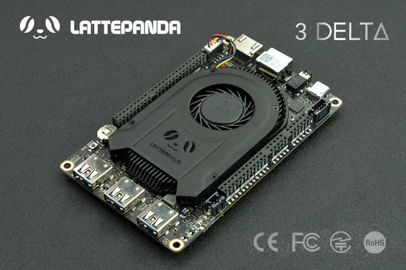 LattePanda 3 Delta 864 — карманный одноплатный компьютер с ОС Windows/Linux, 8 ГБ памяти/64 ГБ встроенной памяти