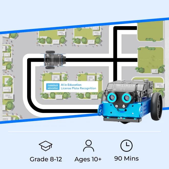 Автоматизированная парковка для mBot2
