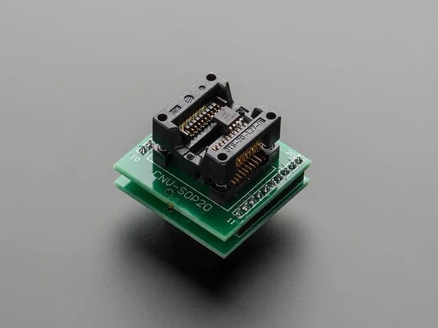 Тестовая розетка для поверхностного монтажа - SOIC-20, средний размер