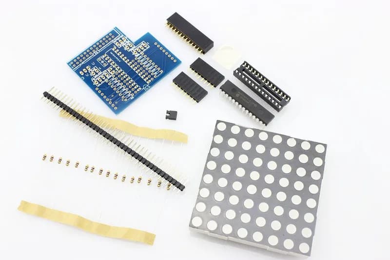 Пи МАТРИЦА ! Светодиодная матрица 8X8 с вводом-выводом для Raspberry Pi GPIO