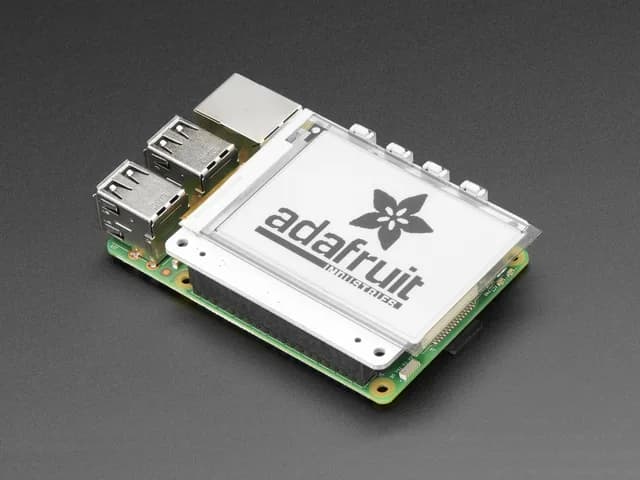 Шляпа с дисплеем eInk PaPiRus 2,7 дюйма для Raspberry Pi от Pi Supply