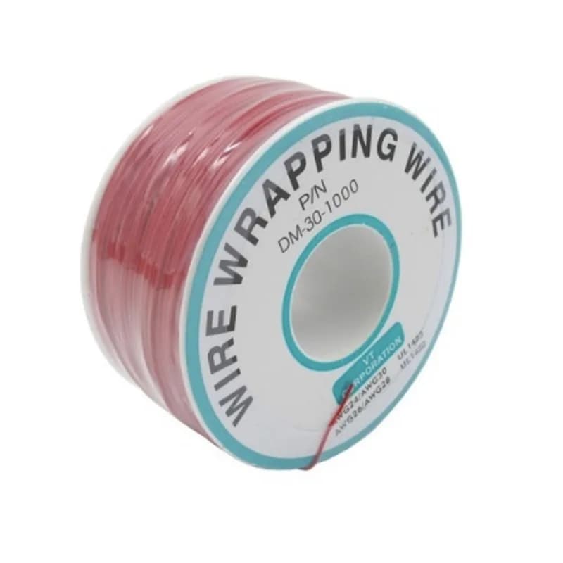 Красная проволока на катушке 250м 30AWG