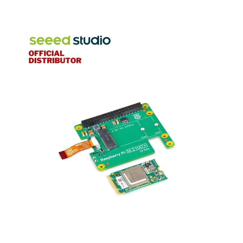 Комплект Raspberry Pi AI (M.2 HAT+ с модулем ускорения AI Hailo)