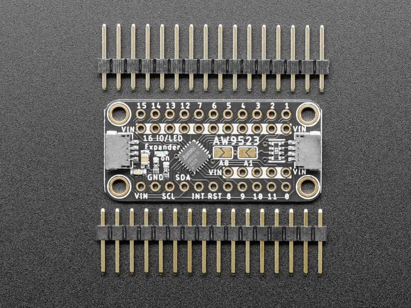 Adafruit AW9523 Расширитель GPIO и светодиодный драйвер STEMMA QT / Qwiic